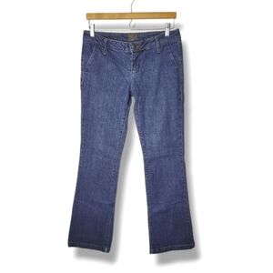 Zana Di 2000s Low-Rise Wide Leg Denim Jrs 9 / 31x32 — Y2K Mallcore